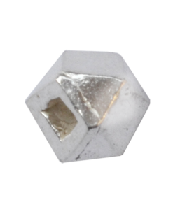 Sterling Silver 3mm Faceted Cube Beads