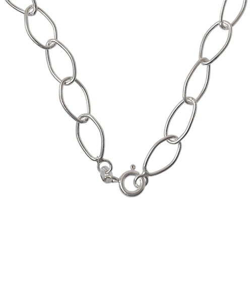 BASIC, Large Link Necklace, Silver – OTHMAR