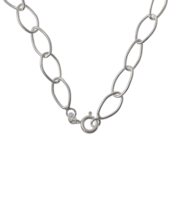 925 Silver Large Link Chain-40 Cms
