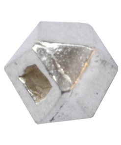 Sterling Silver 4mm Faceted Cube Beads