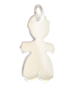 925 Silver Little Boy Charm