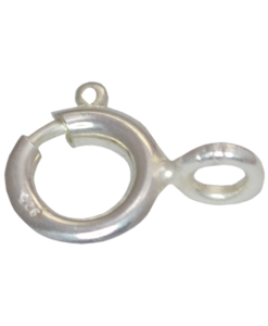 Silver Lobster Clasps, Silver Spring Ring Clasps, Silver Claw Clasps, 925  Sterling Silver, Chain Extender, 4mm Ball With Ring, End Tube  