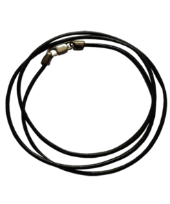 925 Silver Leather Cord Necklace