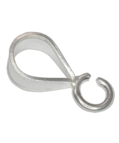 Sterling Silver Bail with Loop Below