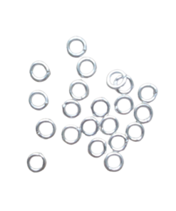 925 Silver 4mm CLOSED Jump Ring