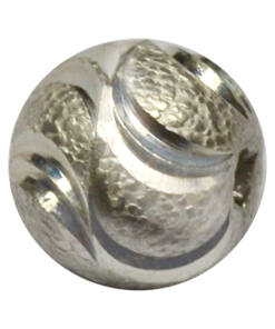 Sterling Silver 8mm Laser Cut Beads