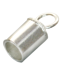 925 Silver 3.2mm Inner Diameter Cord Ends