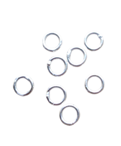 Sterling Silver 6mm CLOSED Jump Ring