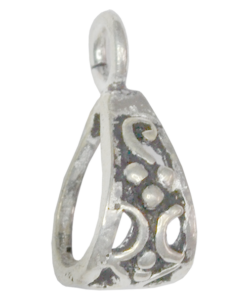 925 Silver  Pendant Bail - 10mm