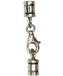 Sterling Silver End Tubes with Fishook