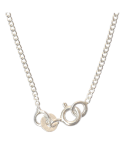 Sterling Silver Curb Chain - 40 cms