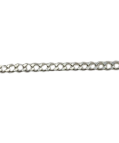 Sterling Silver Curb Chain - 100 cms