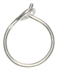 Sterling Silver 20mm Creole