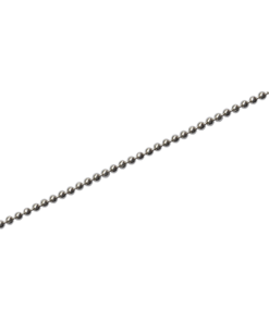 Sterling Silver 1.2mm Faceted Ball Chain - 100 cms