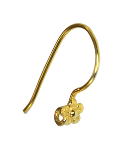 Earwire with Flower