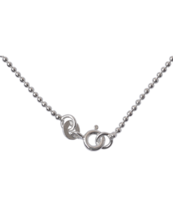 925 Silver 1.2mm Faceted Ball Chain - 45 cms