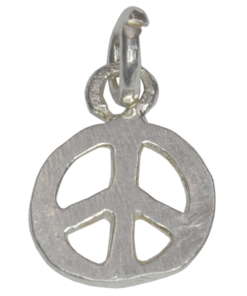 Sterling Silver Peace Charm