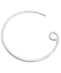 Sterling Silver Round Earwire