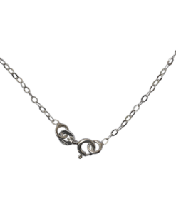 Sterling Silver Flat Link Chain-45 Cms