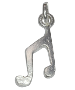 Sterling Silver Music Charm