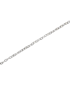 925 Silver Flat Link Chain-100 Cms