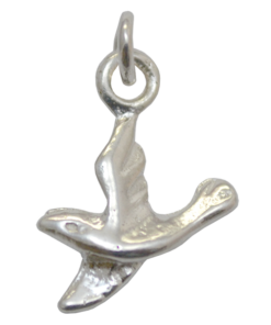 925 Silver Soaring Bird Charm
