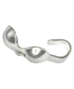 925 Silver 4mm Clamshell