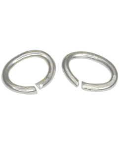 925 Silver 6*4mm Oval Open Jump Rings