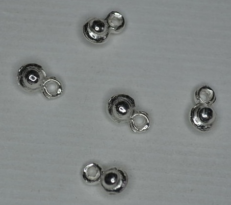 Sterling Silver Round Trinklets - Silver Beads and Findings