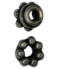 925 Silver Half Round Spacer