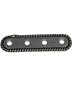 Sterling Silver 4 Hole Spacer