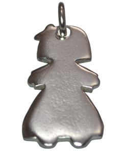 Sterling Silver Little Girl Charm