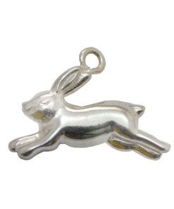 Sterling Silver Rabbit Charm