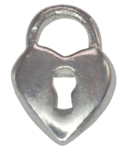 Sterling Silver Lock Charm