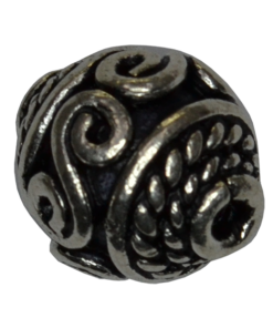 Sterling Silver Cylinder Shape Bead