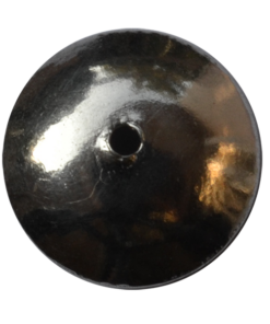 Sterling Silver Plain Cap-10mm