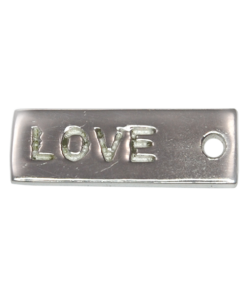 Sterling Silver Love Charm