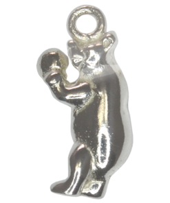 Sterling Silver Boxer Charm