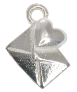 Sterling Silver Envelope Charm