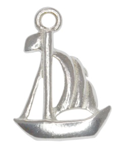 Sterling Silver Sail Boat Charm