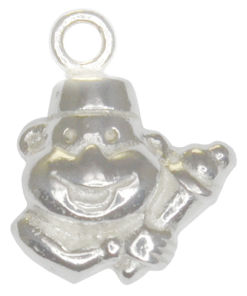 Sterling Silver Clown Charm