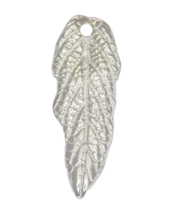 Sterling Silver Long Feather Charm