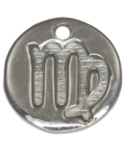 Sterling Silver VIRGO Charm