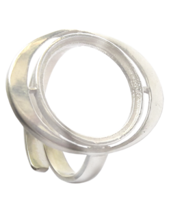 8mm Round Stone Ring Setting