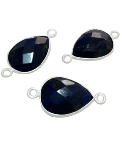 Sterling Silver Lapis Drop Connector