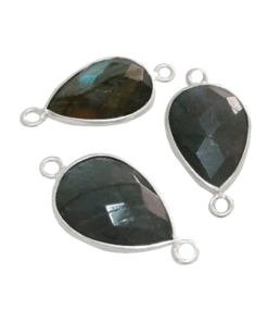 Sterling Silver Labrodorite Drop Connector