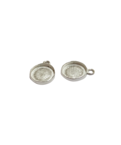 Sterling Silver 6mm Round Setting Tray
