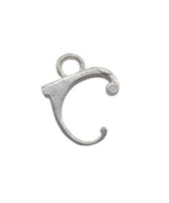 Sterling Silver "C"