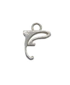 Sterling Silver "F"