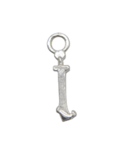 Sterling Silver "I"